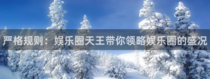 万赢娱乐注册：严格规则：娱乐圈天王带你领略娱乐圈的盛况
